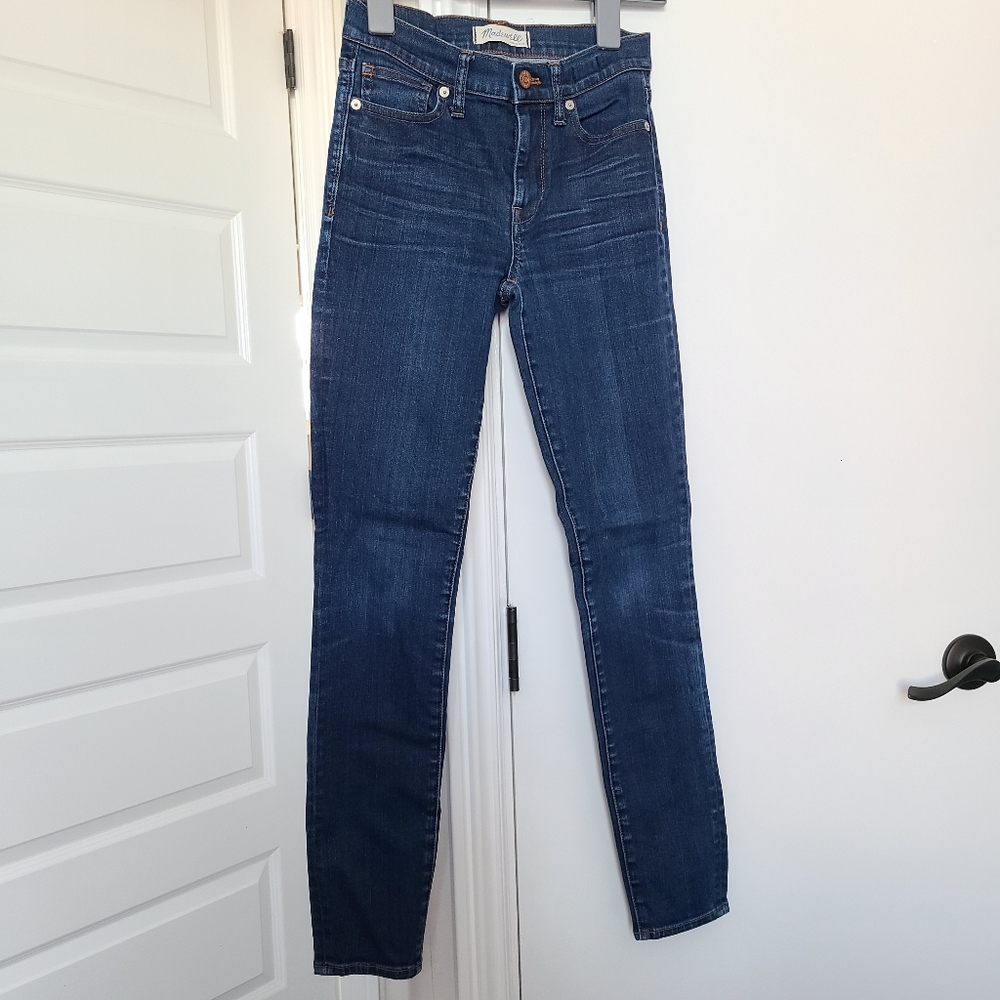 Madewell High Riser Skinny Jeans Size 24